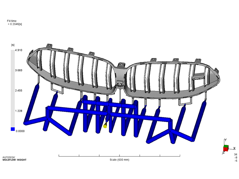 寶馬8系 格柵內(nèi)圈/BMW 8 Kidney Grille inner