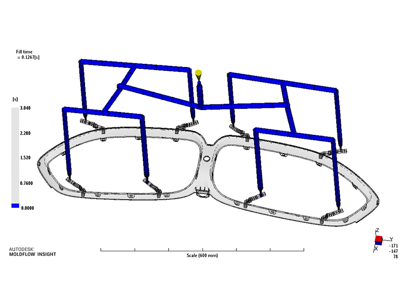 寶馬8系 格柵外圈/BMW 8 Kidney Grille Ring